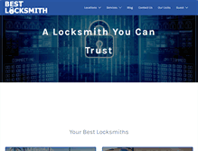 Tablet Screenshot of bestlocksmith.org